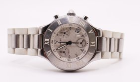 CARTIER CHRONOSCAPH WRISTWATCH