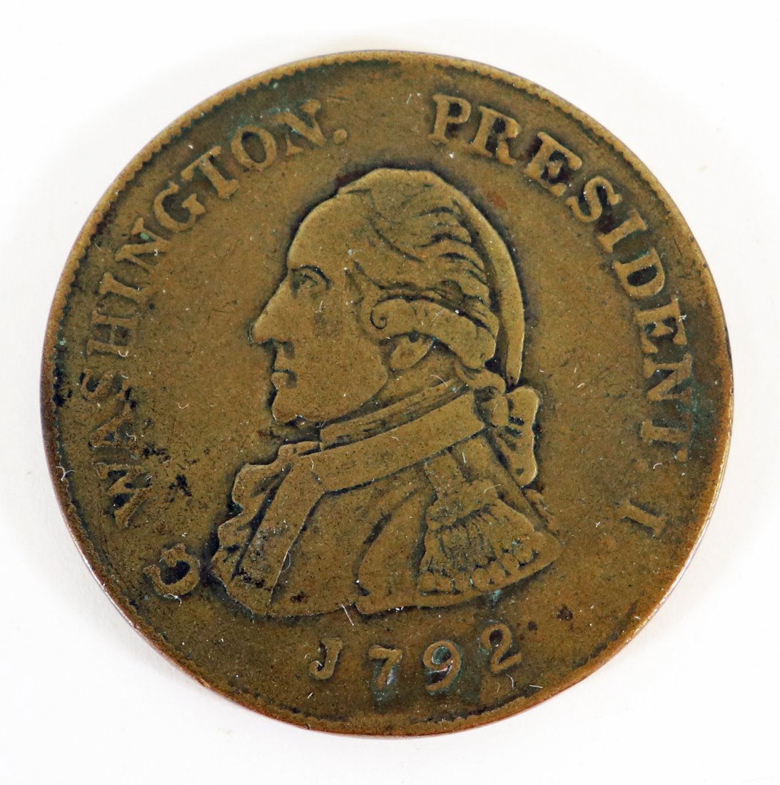 1792 WASHINGTON GETZ PATTERN EAGLE COIN - IDLER (1 of 2)