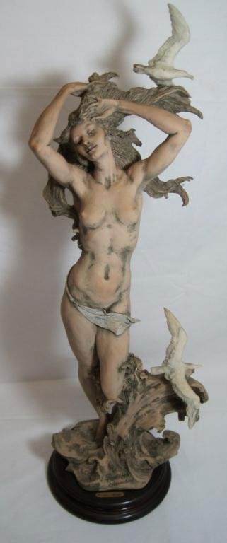 GIUSEPPE ARMANI SIENA NUDES SEA WAVE: 22" Tall. W/ original box.