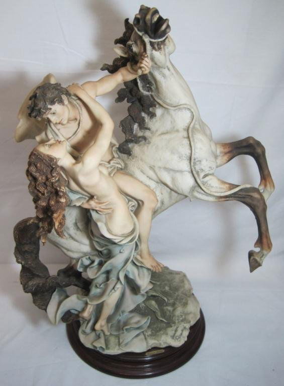 GIUSEPPE ARMANI REDEMPTION EMBRACE: 23" x 18" #'d 462/3000. With original box.