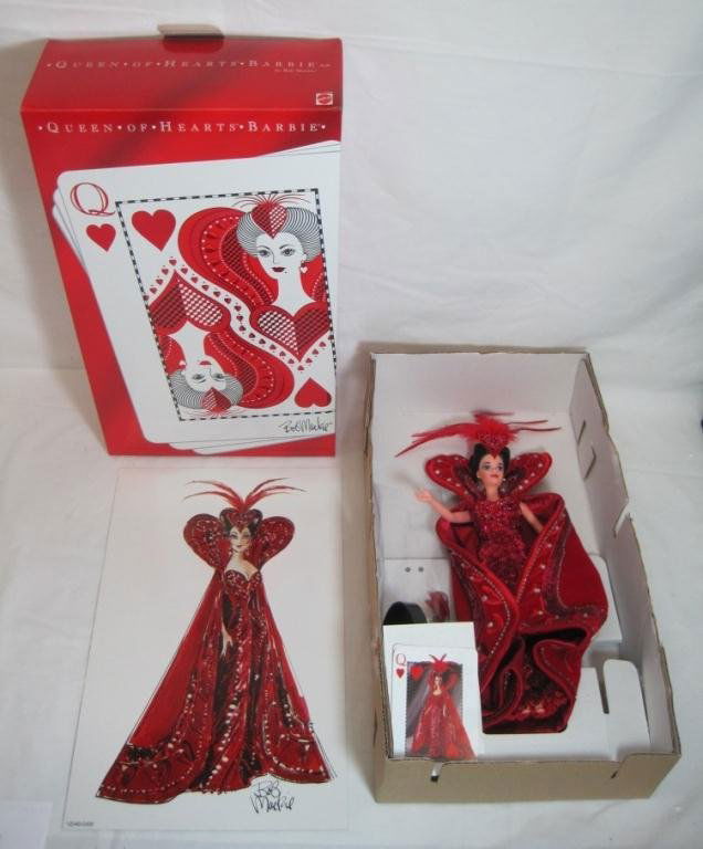 BOB MACKIE QUEEN OF HEARTS BARBIE - 1994: With original box. #12046