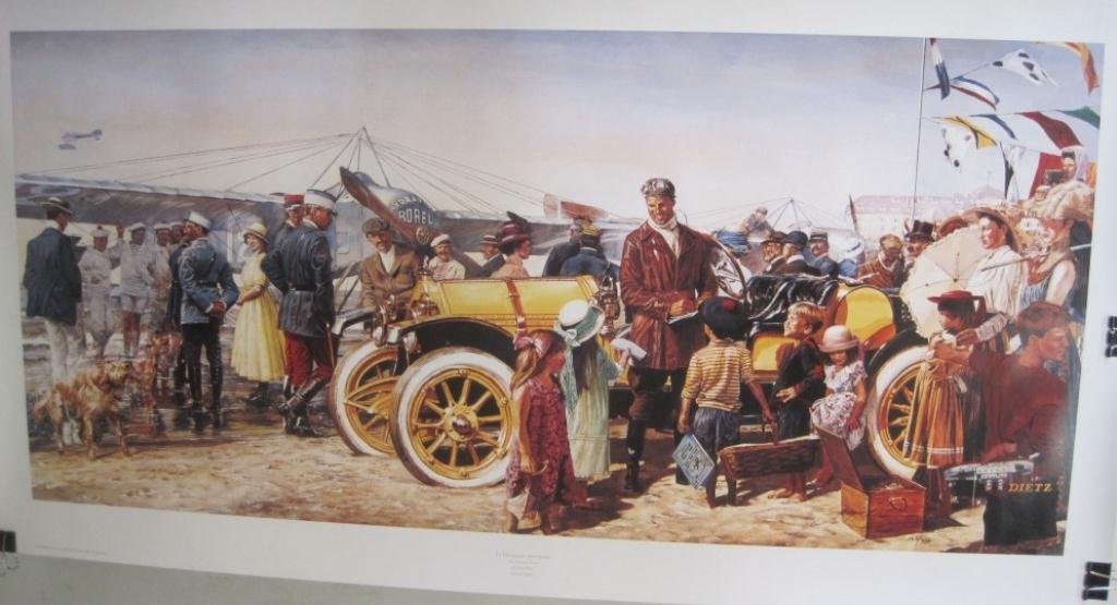 JAMES DIETZ SIGNED PRINT LE VAINQUEUR AMERICAIN: The American Hero. #'d 168/750.