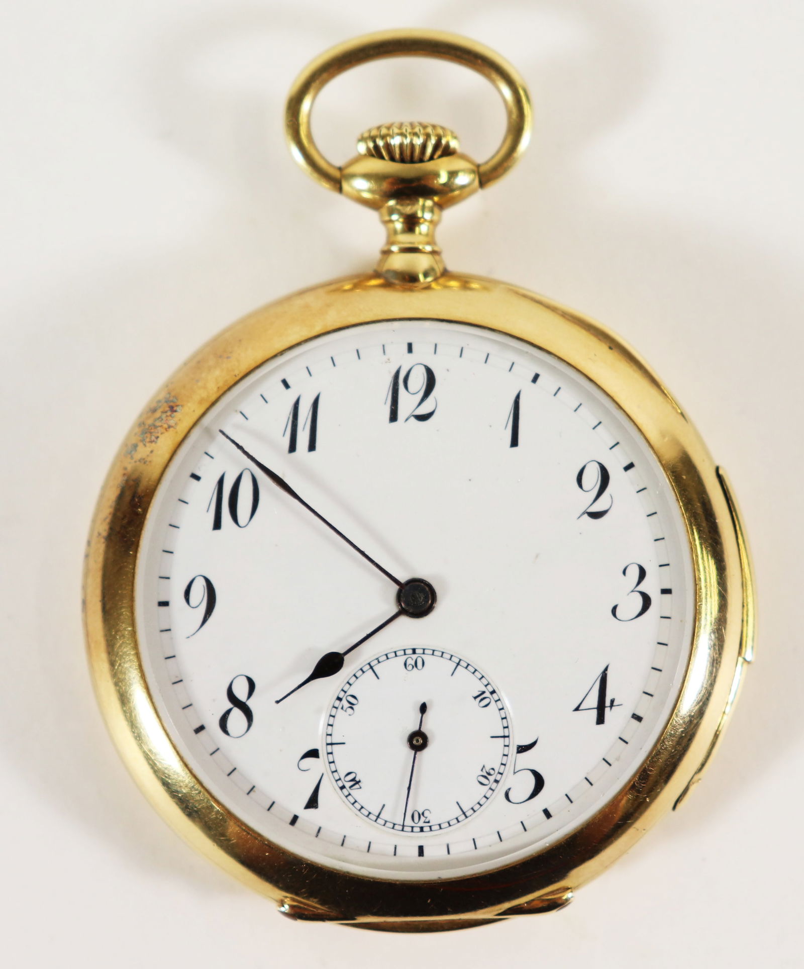 18K GOLD REPEATER POCKETWATCH #13138 (1 of 4)