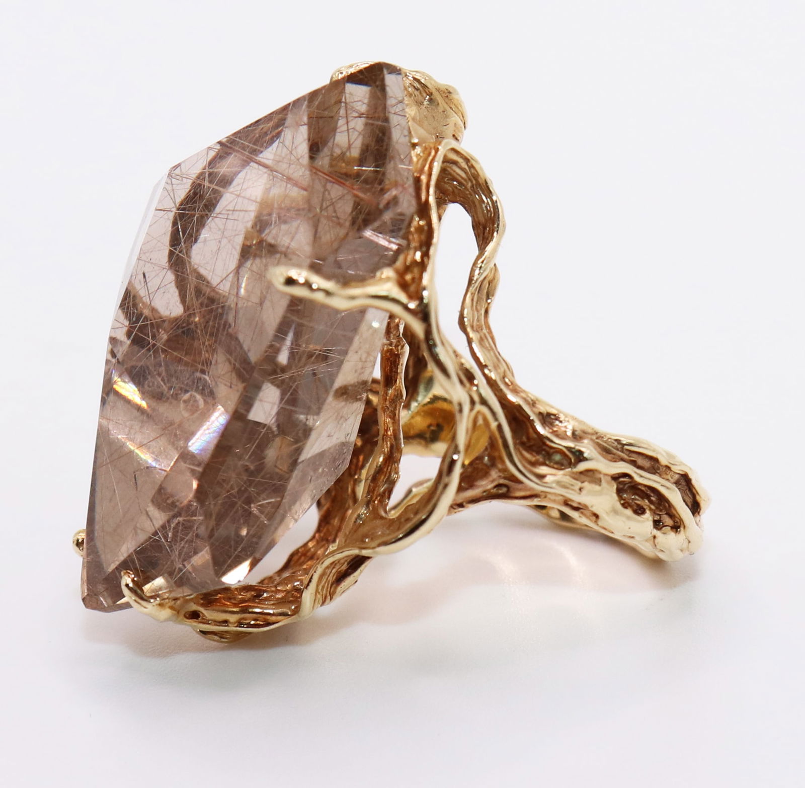 14K GOLD RUTILATED QUARTZ RING (1 of 4)