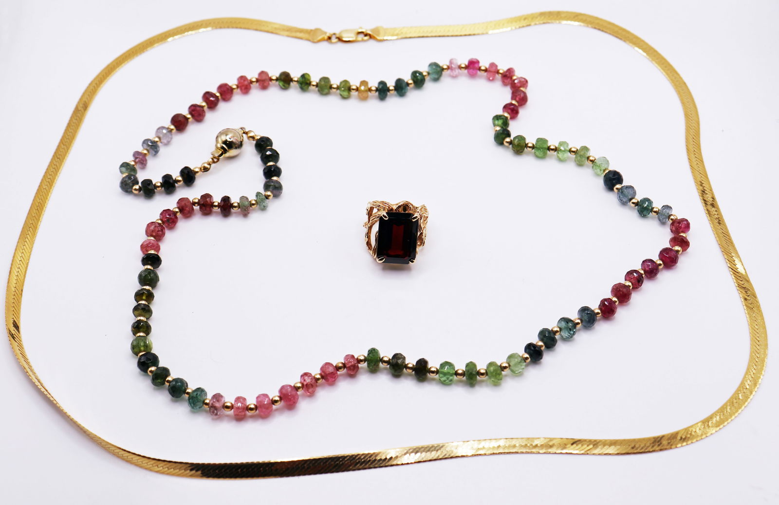 14K GOLD & GEMSTONE JEWELRY COLLECTION (1 of 5)