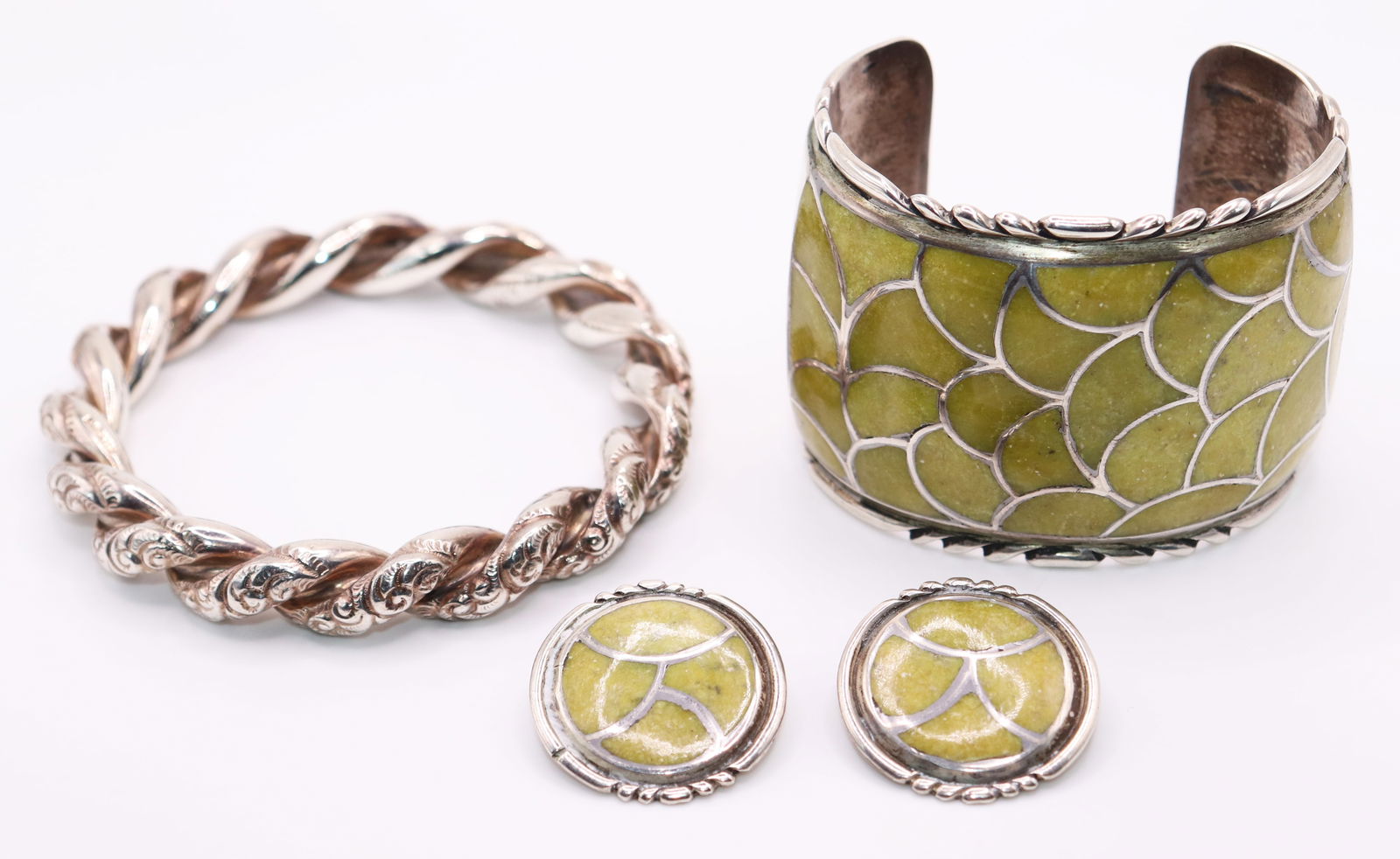 (4 PIECE) STERLING SILVER JEWELRY COLLECTION (1 of 5)