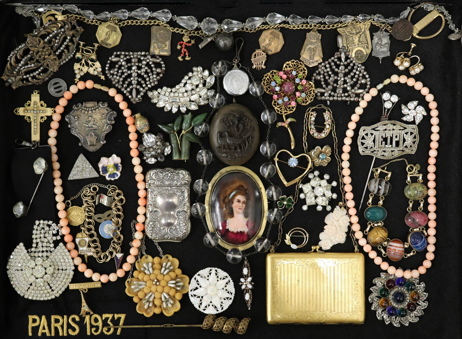 VICTORIAN, EDWARDIAN, ART DECO COSTUME JEWELRY (1 of 5)