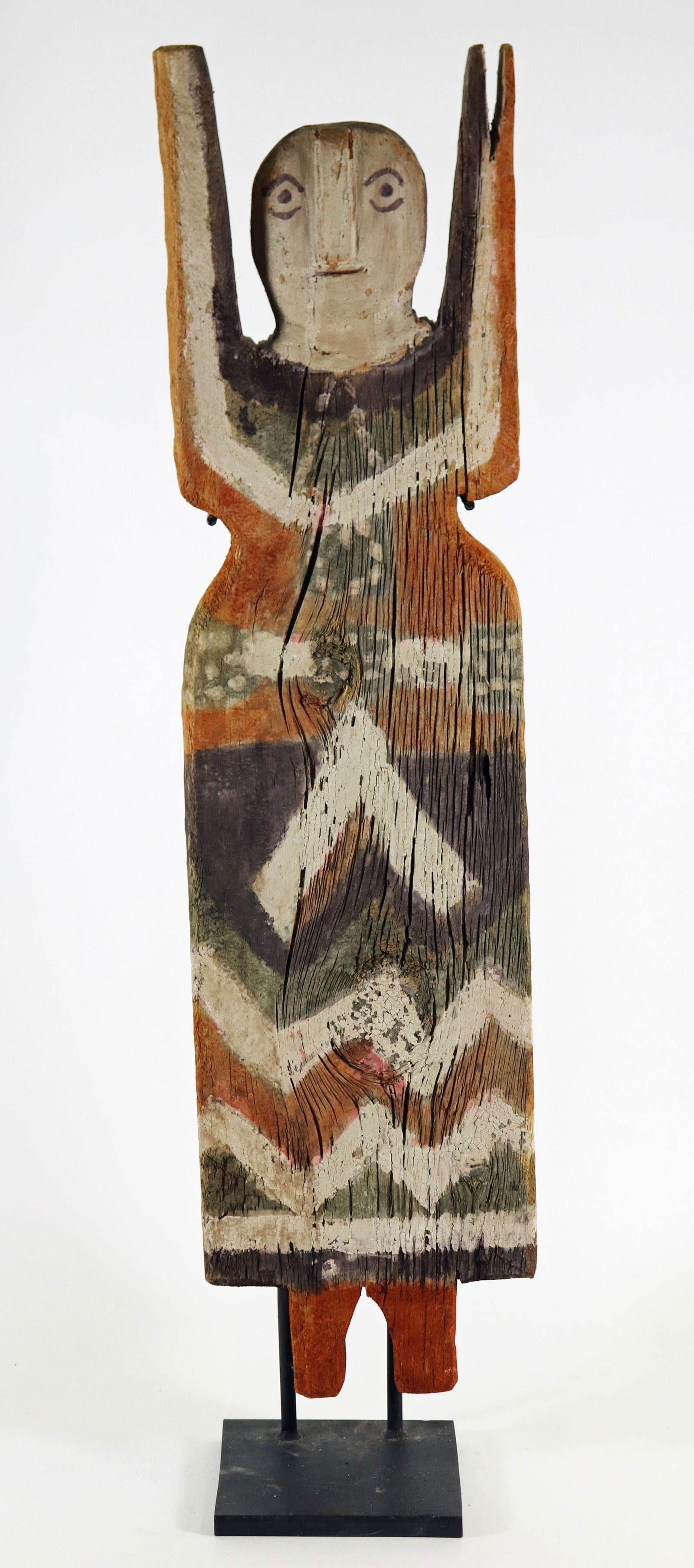 CHARLIE WILLETO NAVAJO WOMAN WOOD CARVING (1 of 6)