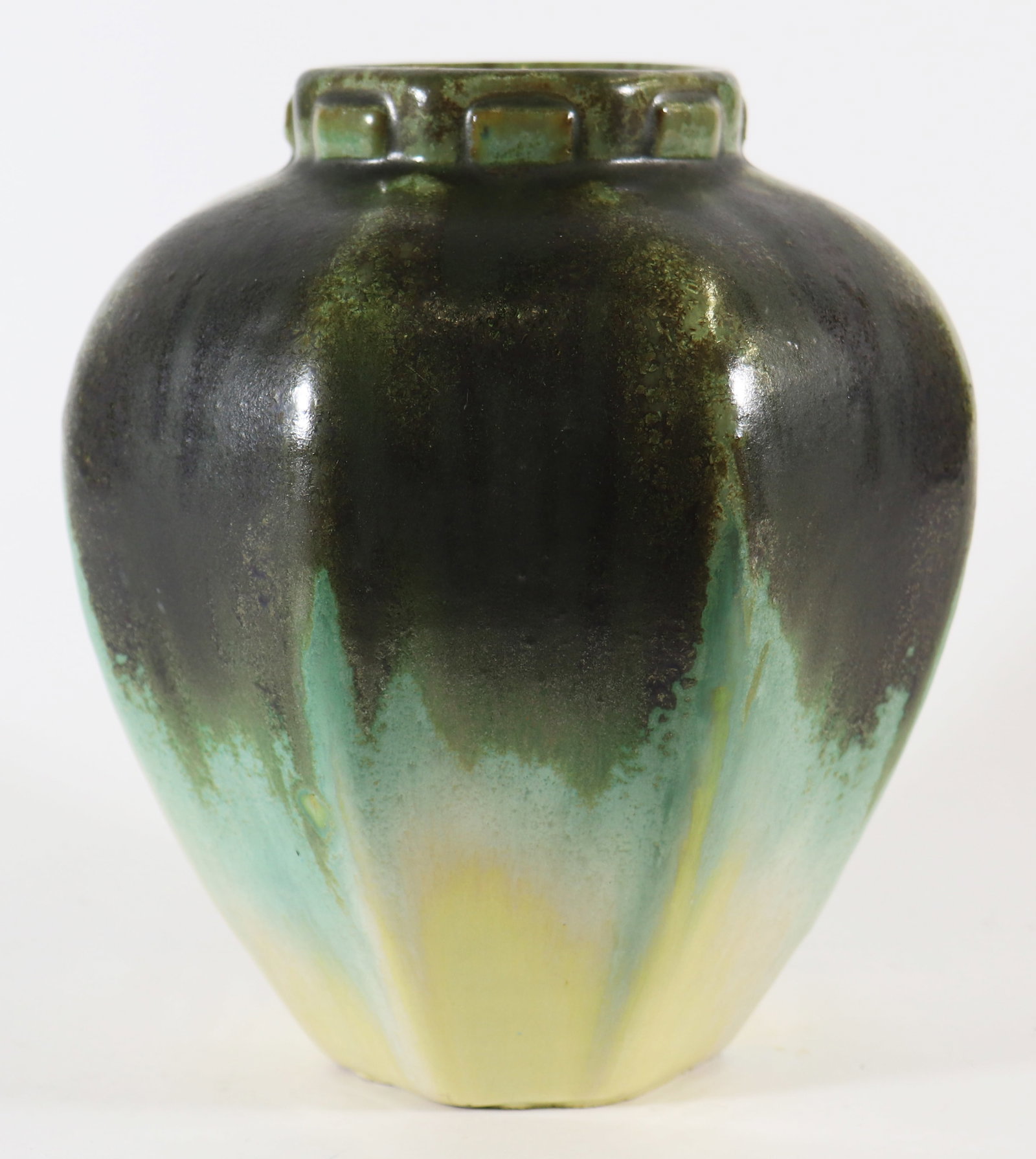 FULPER POTTERY PANELED VASE (1 of 4)