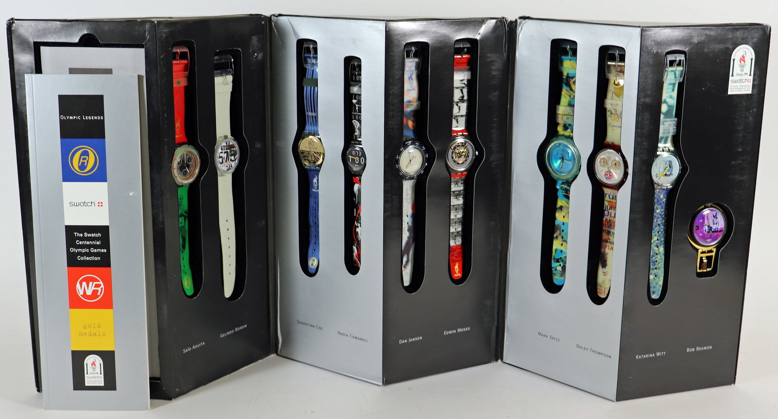 (10) SWATCH WATCHES CENTENNIAL OLYMPIC LEGENDS (1 of 6)