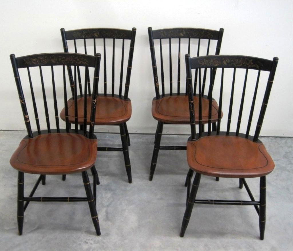 (4) HITCHCOCK CHAIRS Oct 27, 2012 Vero Beach Auction in FL