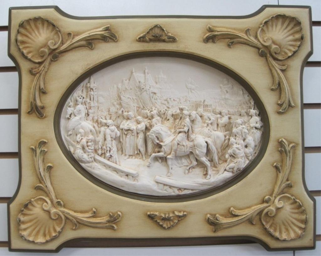 THREE DIMENSIONAL SCENIC ART: 12 1/2" x 8 3/4"