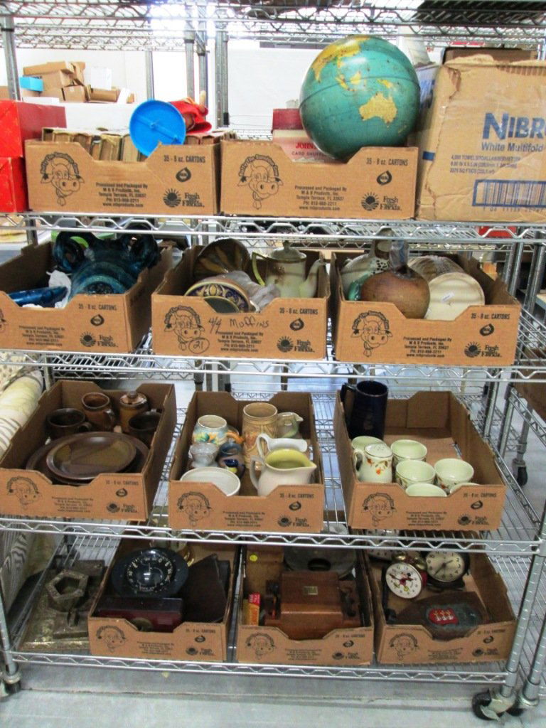 LARGE LOT OF COLLECTIBLES: Raymor, Nippon, Porcelain, Books, Games, Clocks, Collectibles, & more. Great lot of items for a dealer, collector, etc. LOCAL PICK UP ONLY.