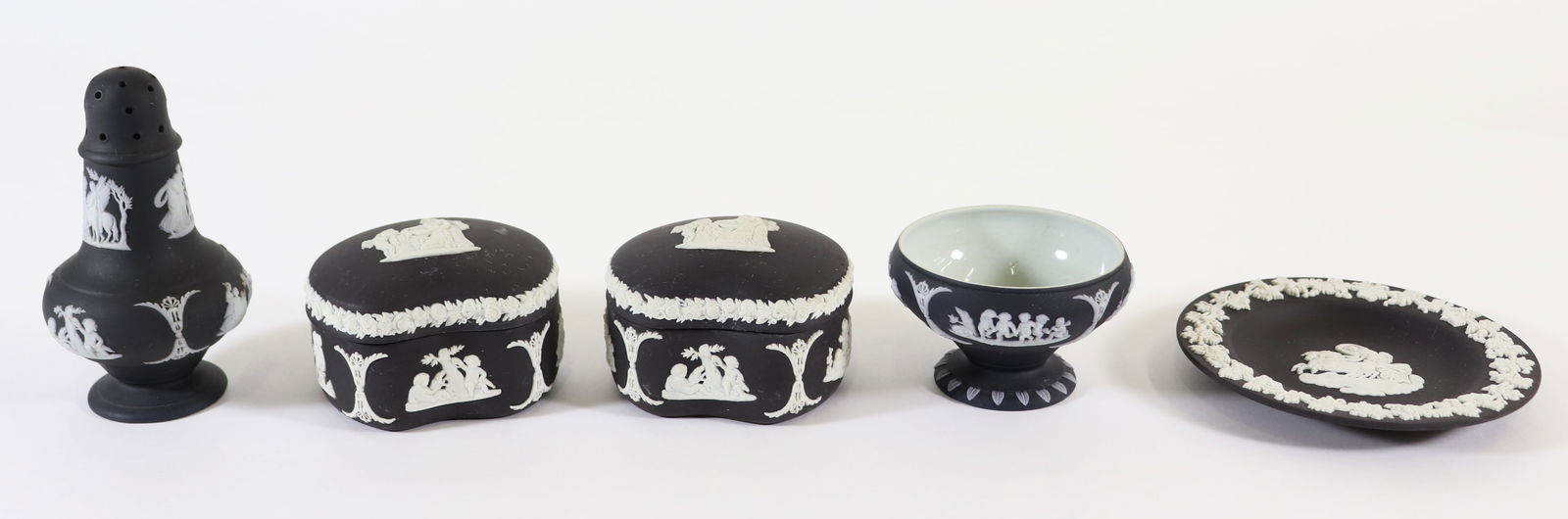 WEDGWOOD BLACK JASPERWARE COLLECTION (1 of 3)