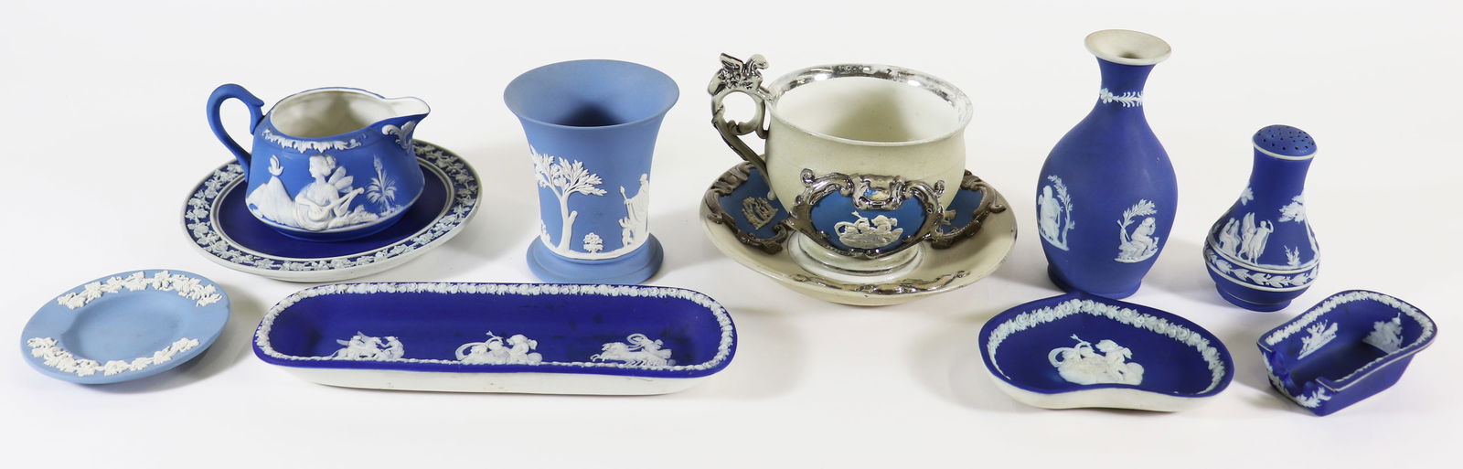 EARLY BLUE JASPERWARE WEDGWOOD COLLECTION (1 of 4)