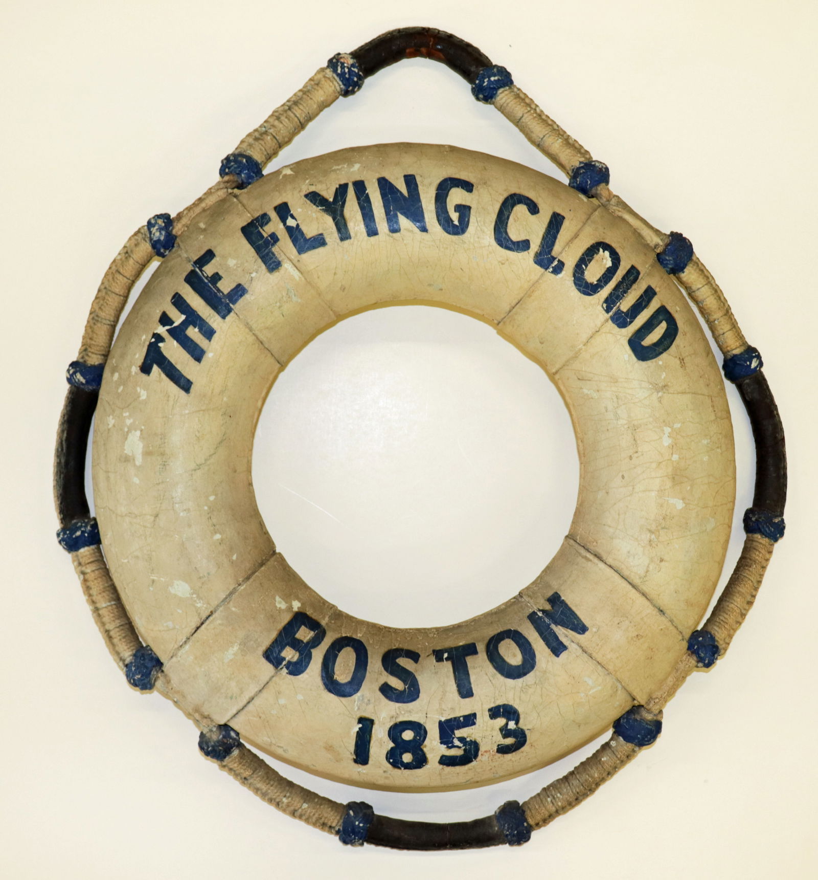 THE FLYING CLOUD BOSTON 1853 LIFE PRESERVER (1 of 2)
