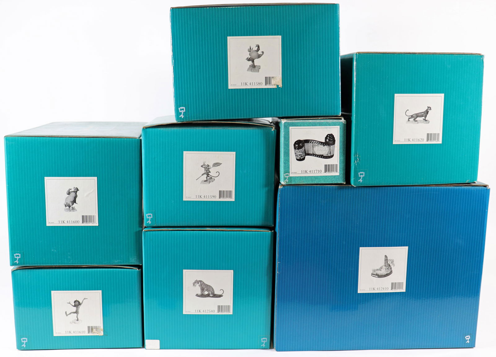 (8) WDCC THE JUNGLE BOOK 1997 COLLECTIBLES (1 of 1)