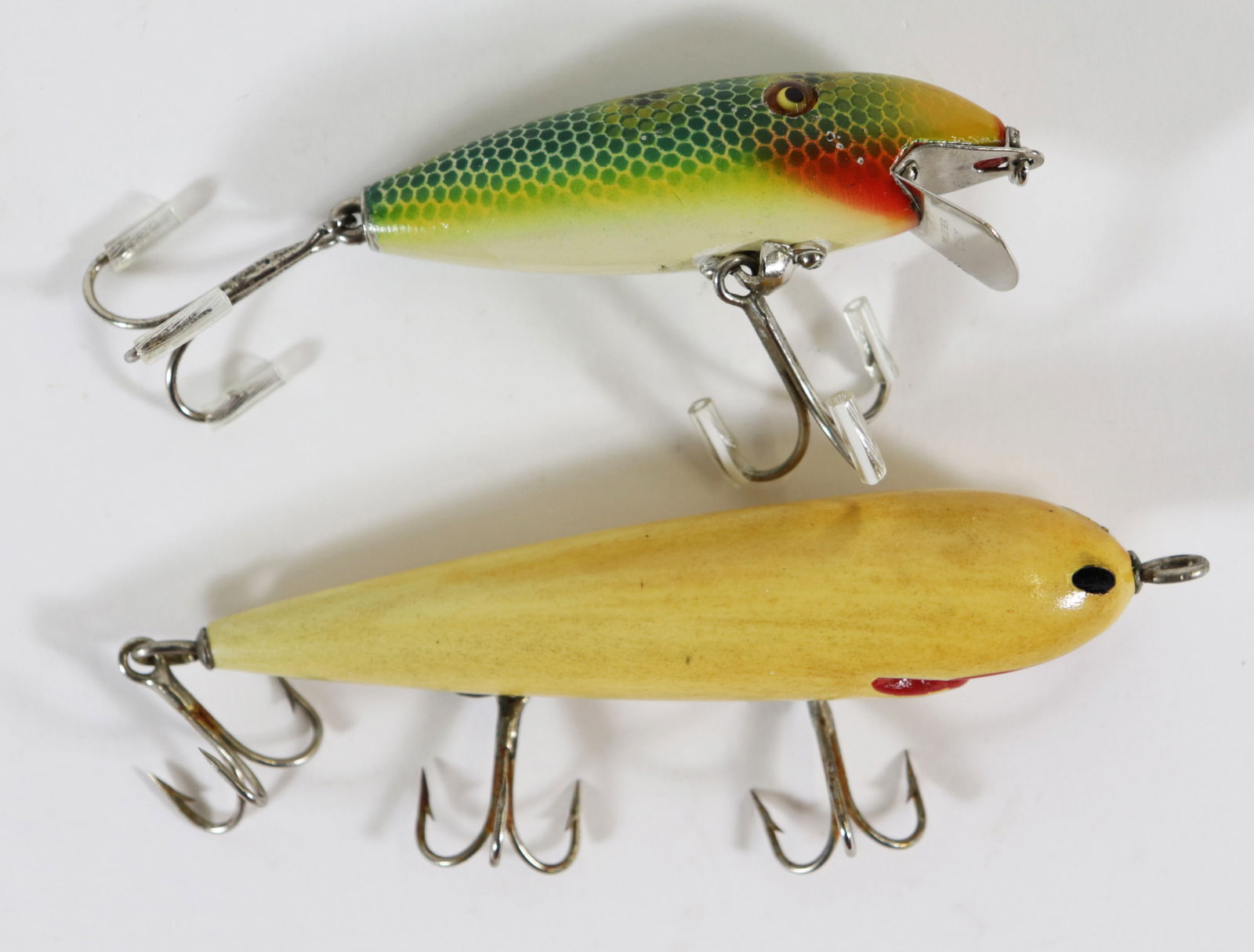 (2) VINTAGE PFLUEGER FISHING LURES (1 of 2)