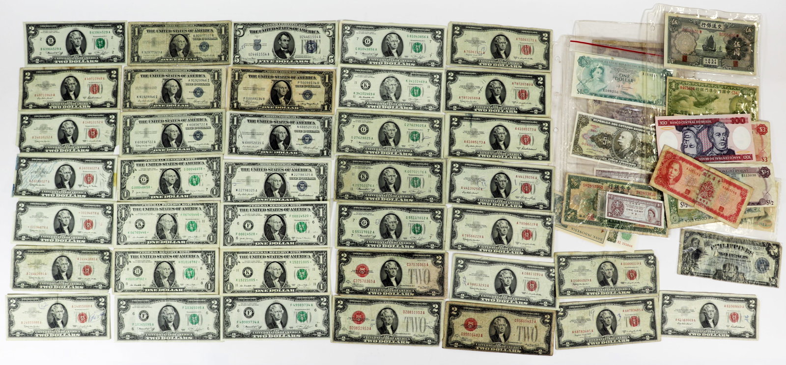 U.S. & FOREIGN CURRENCY NOTES (1 of 6)