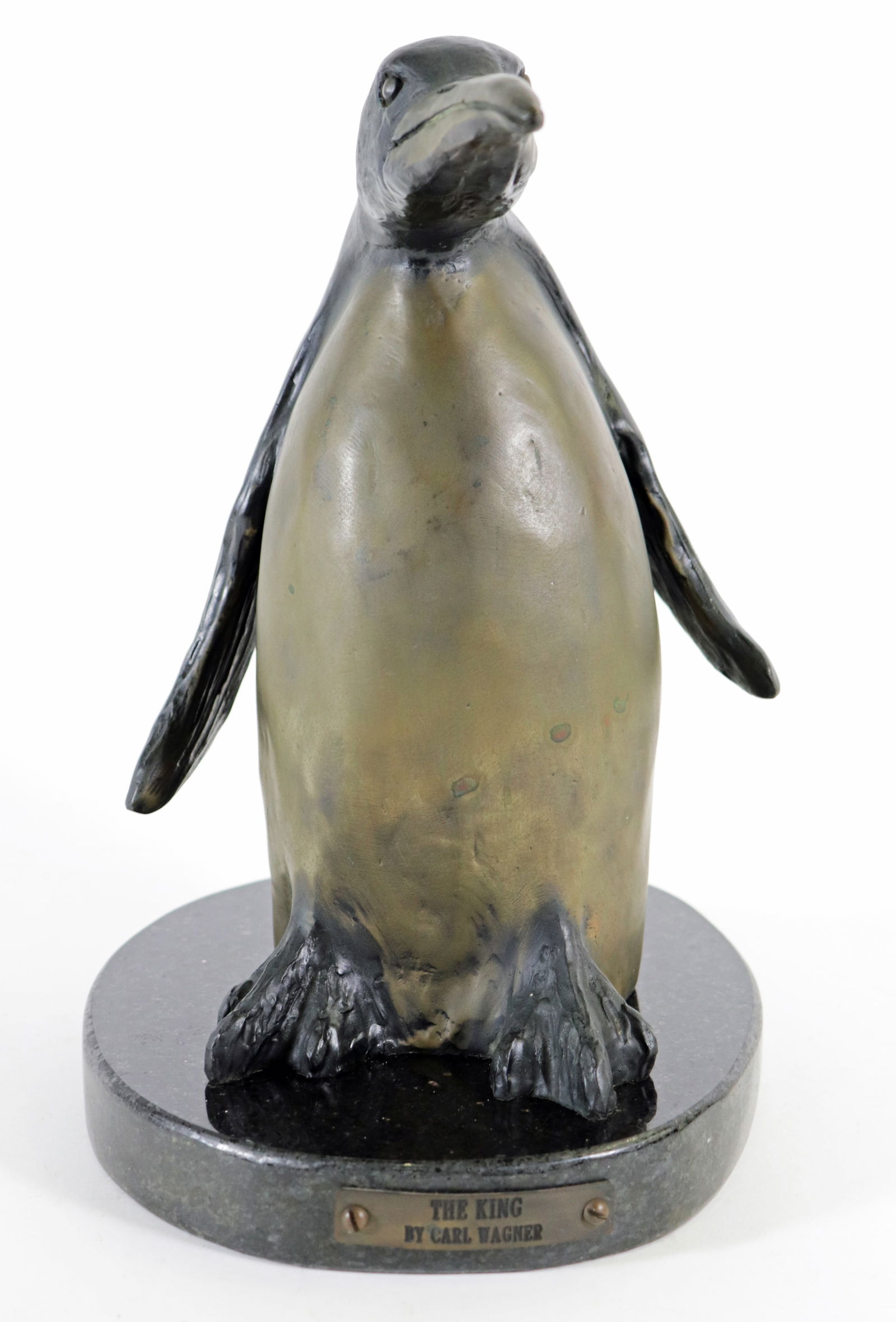 CARL WAGNER BRONZE PENGUIN "THE KING" (1 of 5)