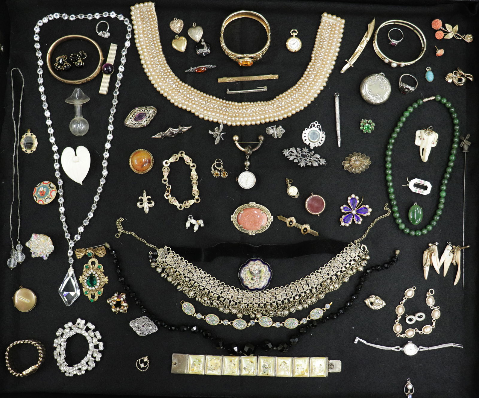 ANTIQUE & VINTAGE JEWELRY COLLECTION (1 of 5)