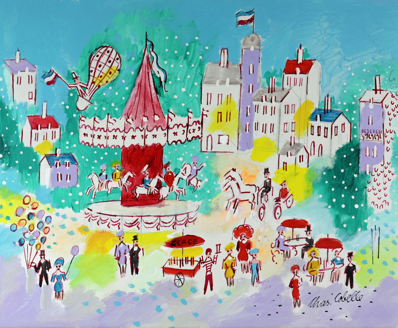 CHARLES COBELLE FRENCH LANDSCAPE PAINTING (1 of 6)