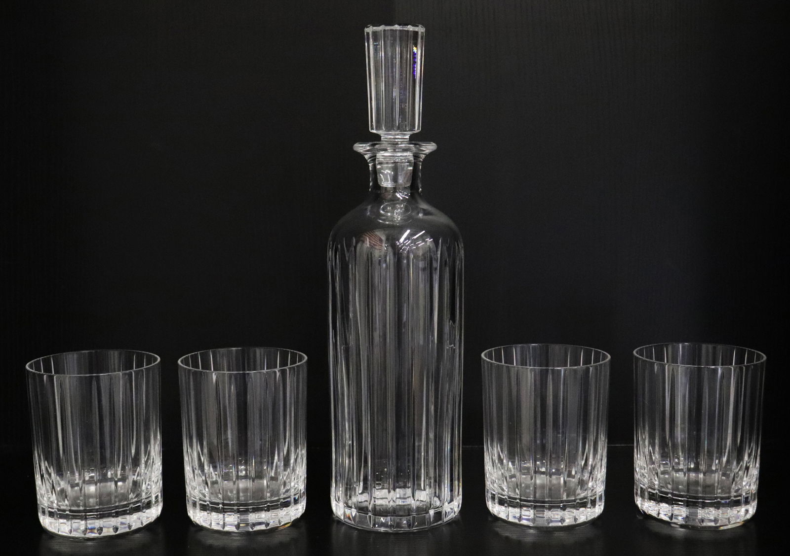 BACCARAT "HARMONIE" DECANTER & 4 GLASSES (1 of 4)