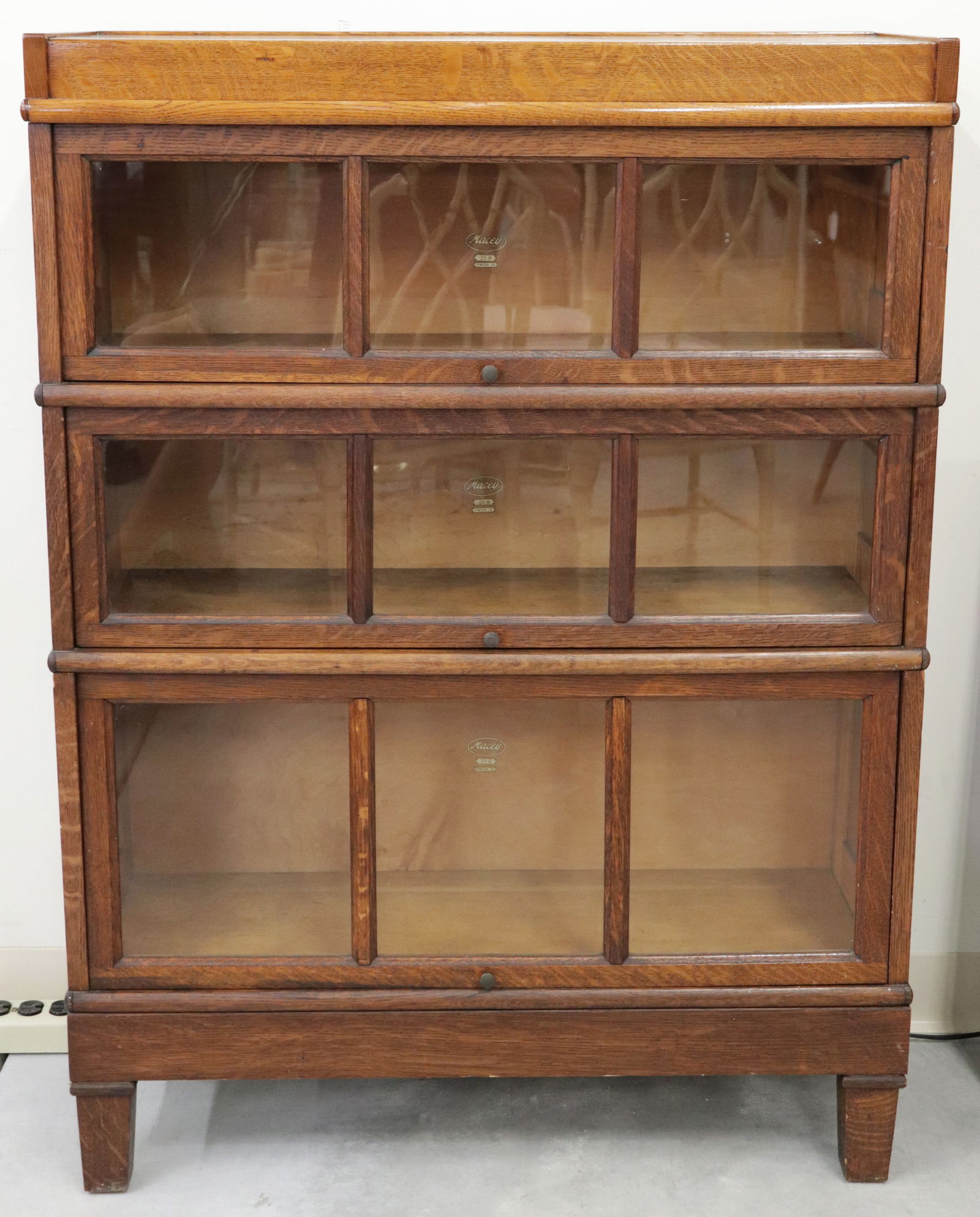 MACEY BARRISTER BOOKCASE 35-8 (1 of 4)