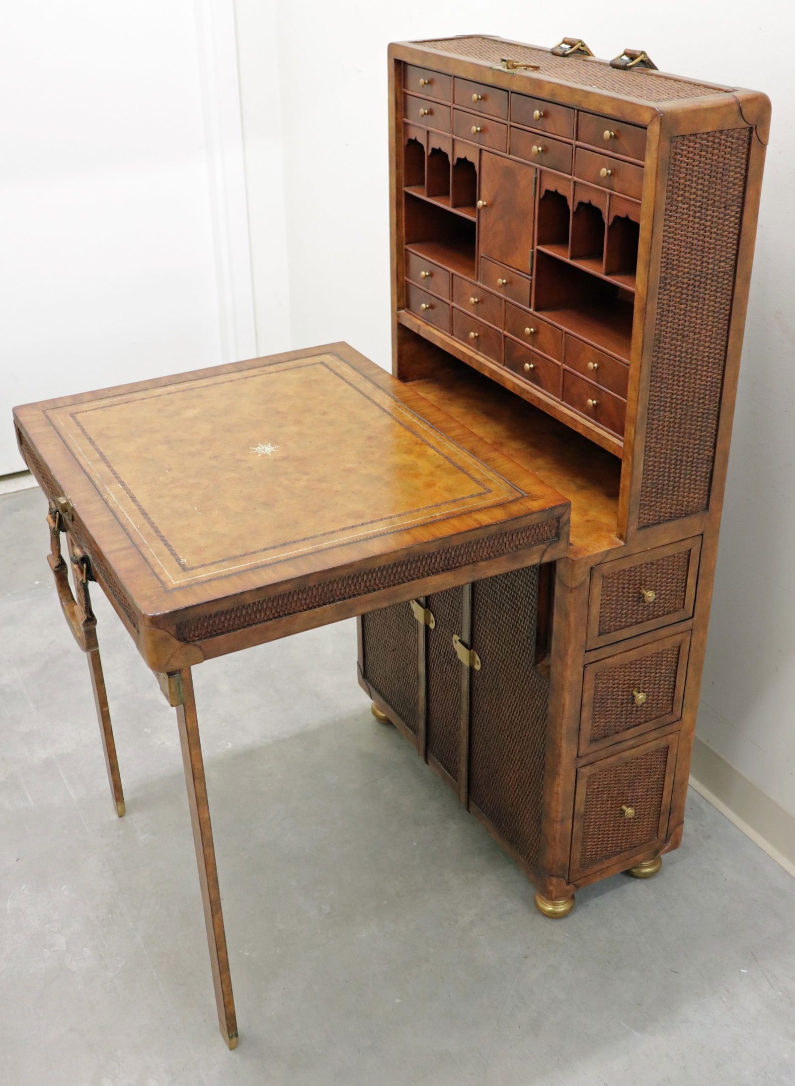 MAITLAND SMITH FOLDING TRUNK DESK (1 of 7)