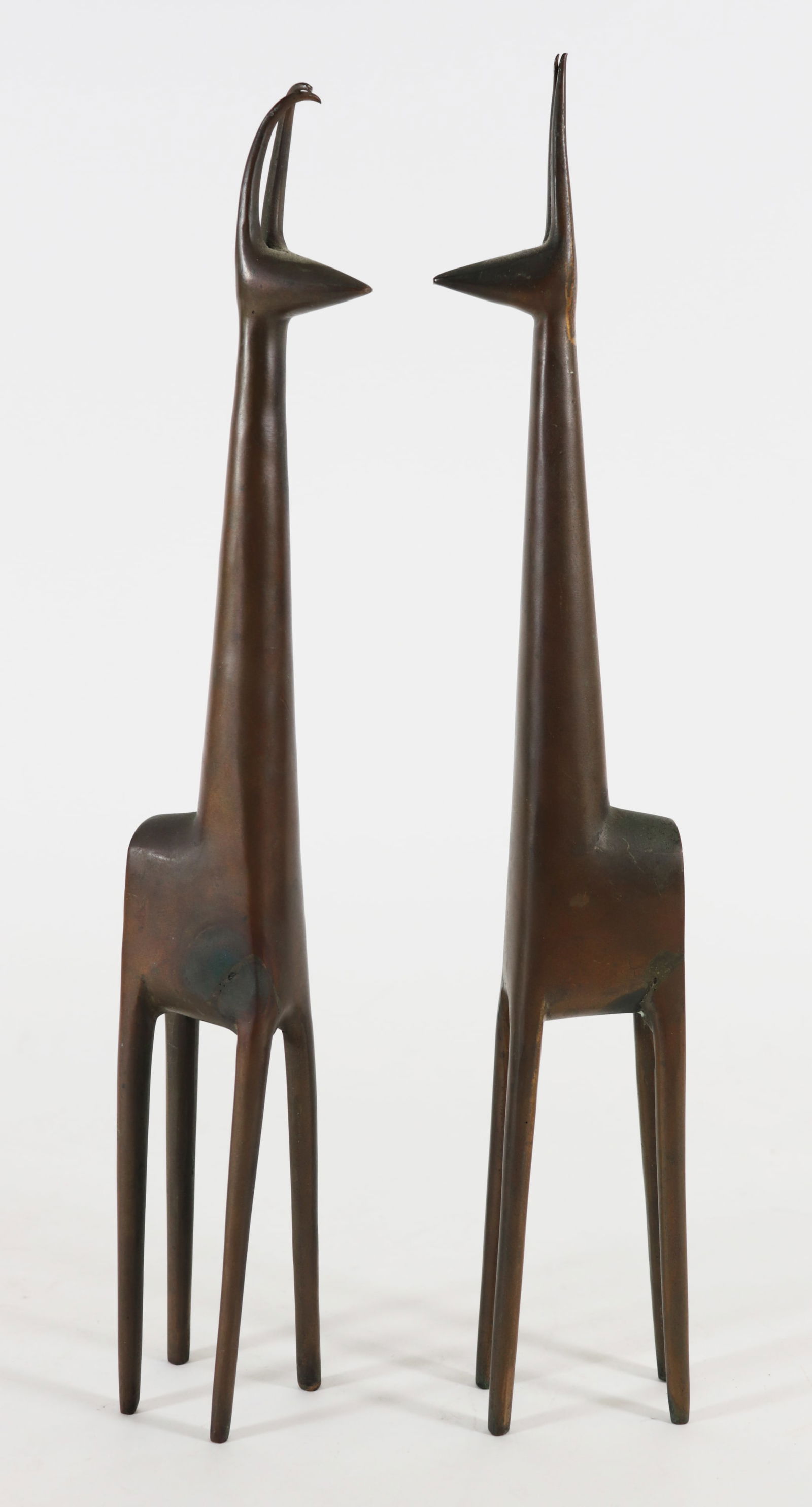 (2) MODERNIST GIRAFFE SCULPTURES (1 of 3)