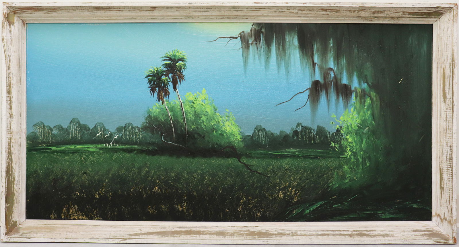 ALFRED HAIR BACKWOODS PALMS HIGHWAYMEN PAINTING (1 of 6)