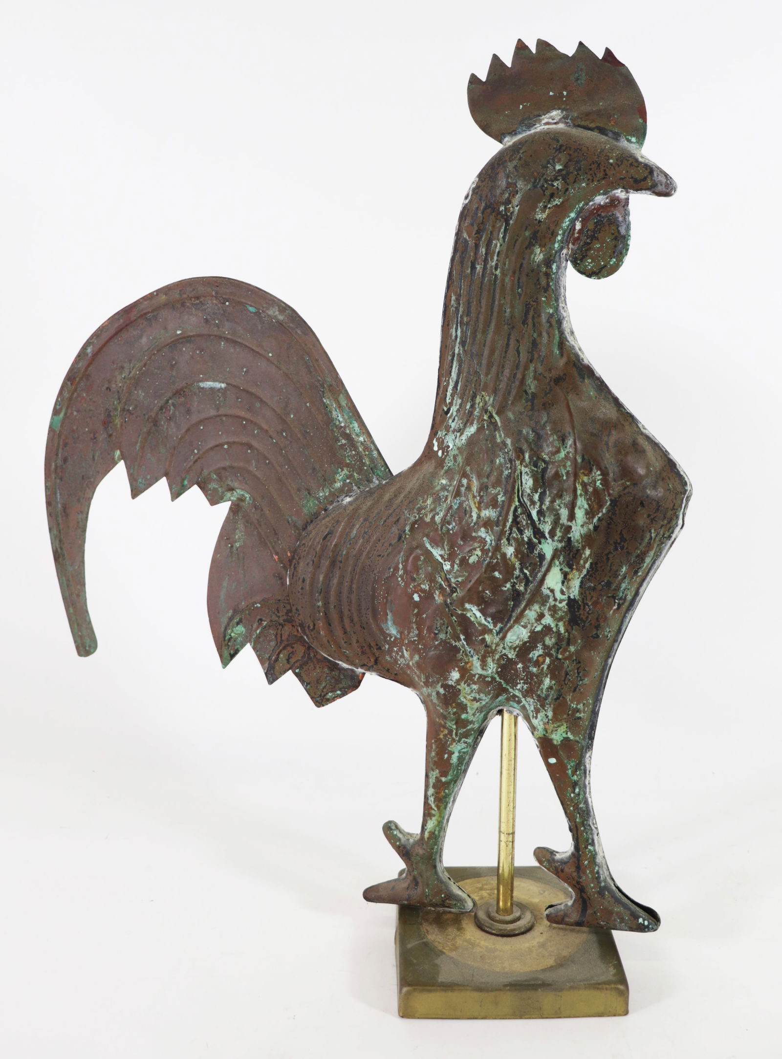 COPPER ROOSTER WEATHERVANE (1 of 2)