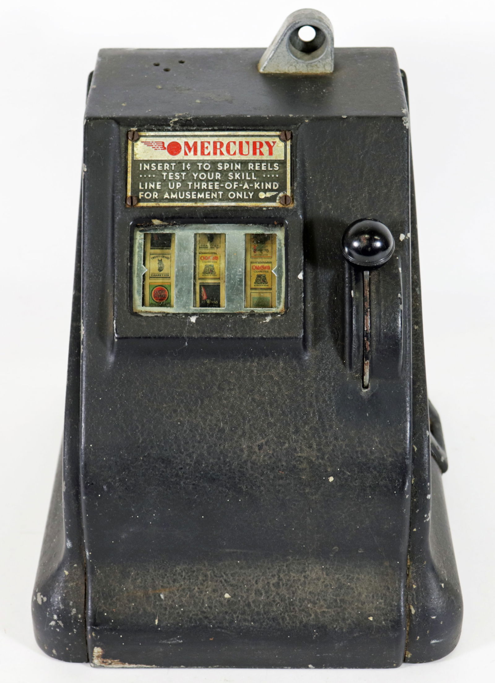 1930's MERCURY 1 CENT CIGARETTE TRADE SIMLULATOR (1 of 4)
