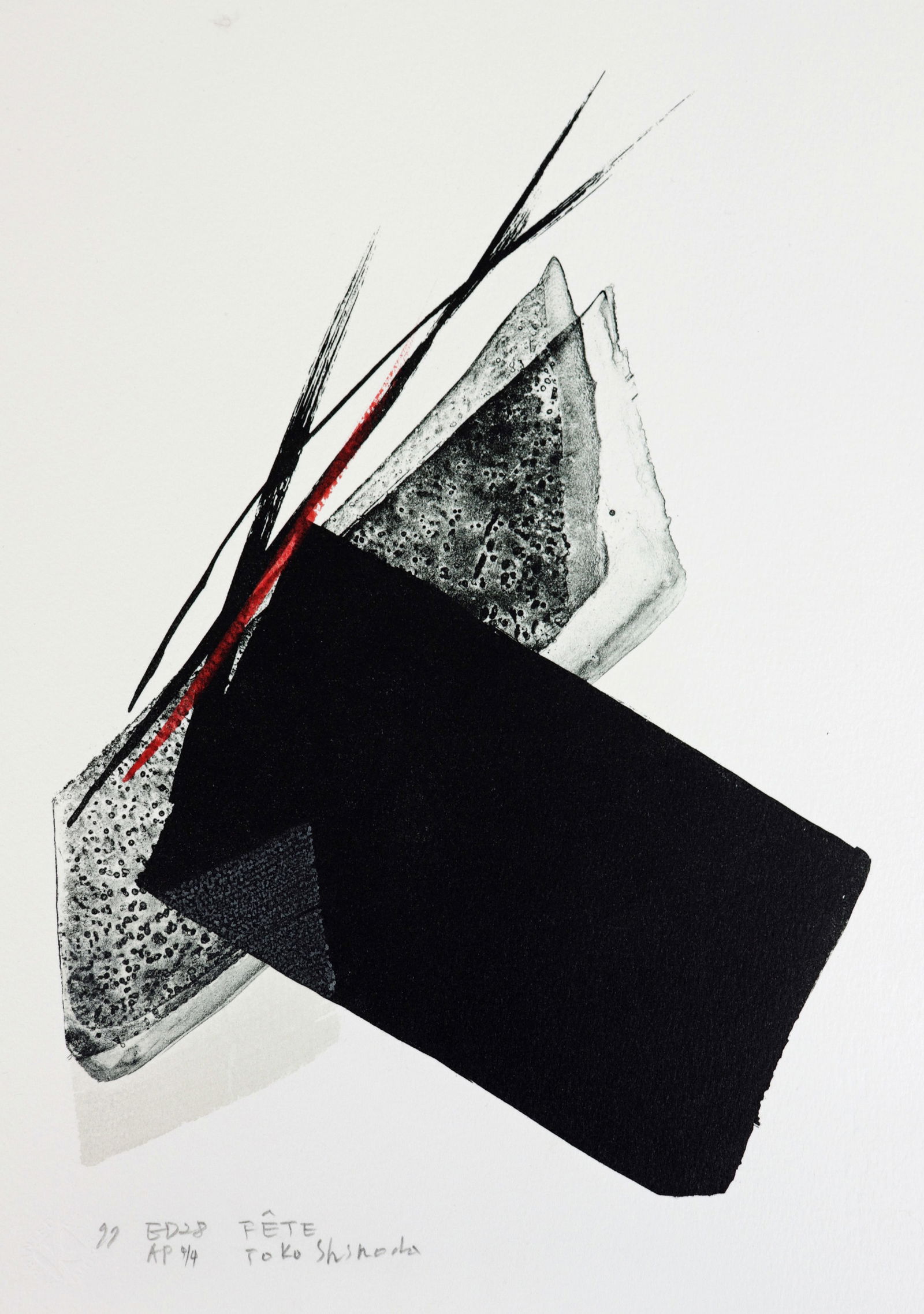 TOKO SHINODA FETE A/P LITHOGRAPH (1 of 3)