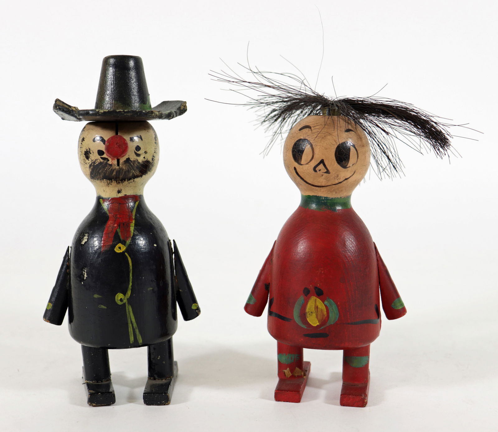 VINTAGE SCAREY ANN AND SCAREY HOBO DOLLS (1 of 2)