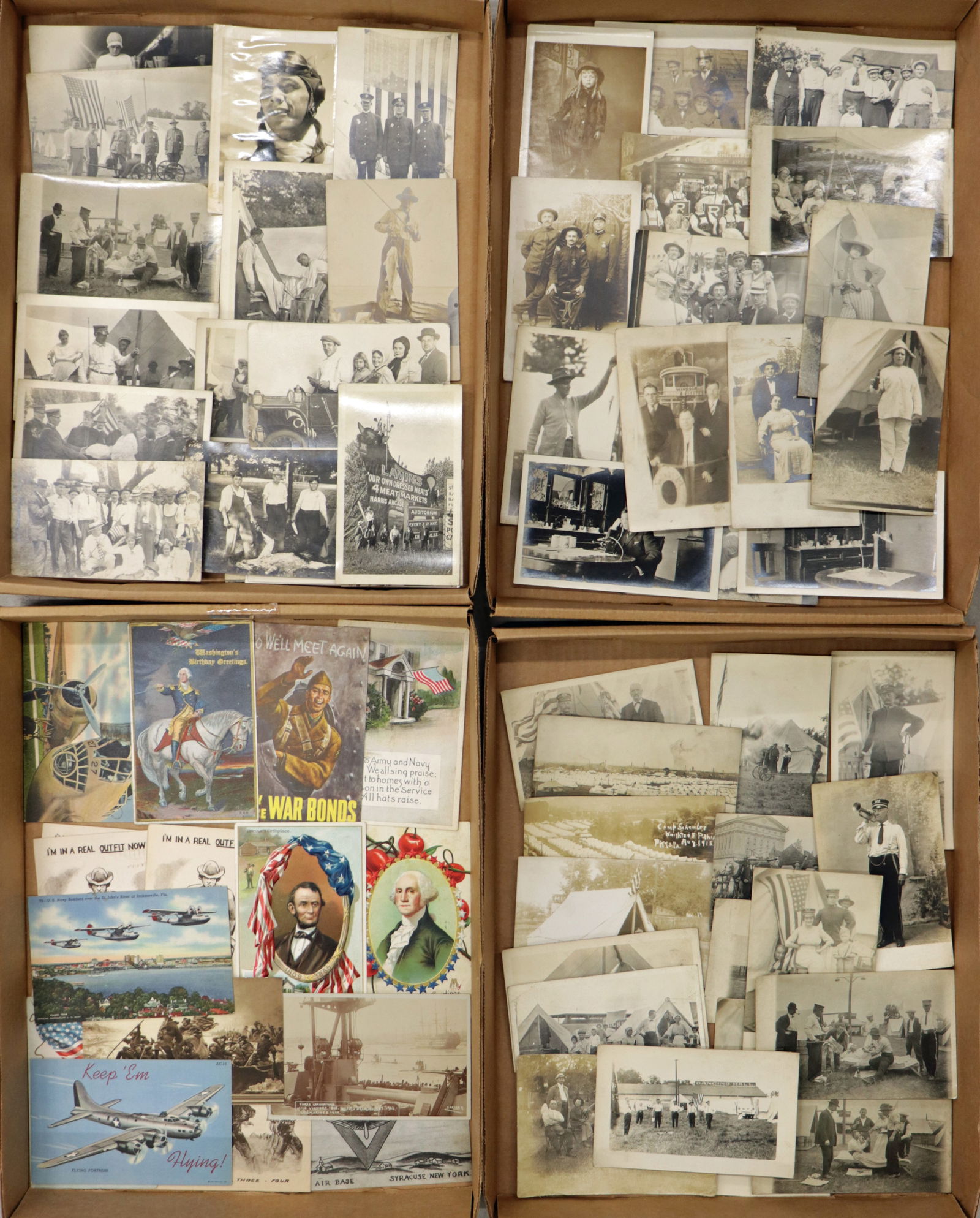 ANTIQUE NOVELTY POSTCARDS - RODEO & MORE (1 of 3)