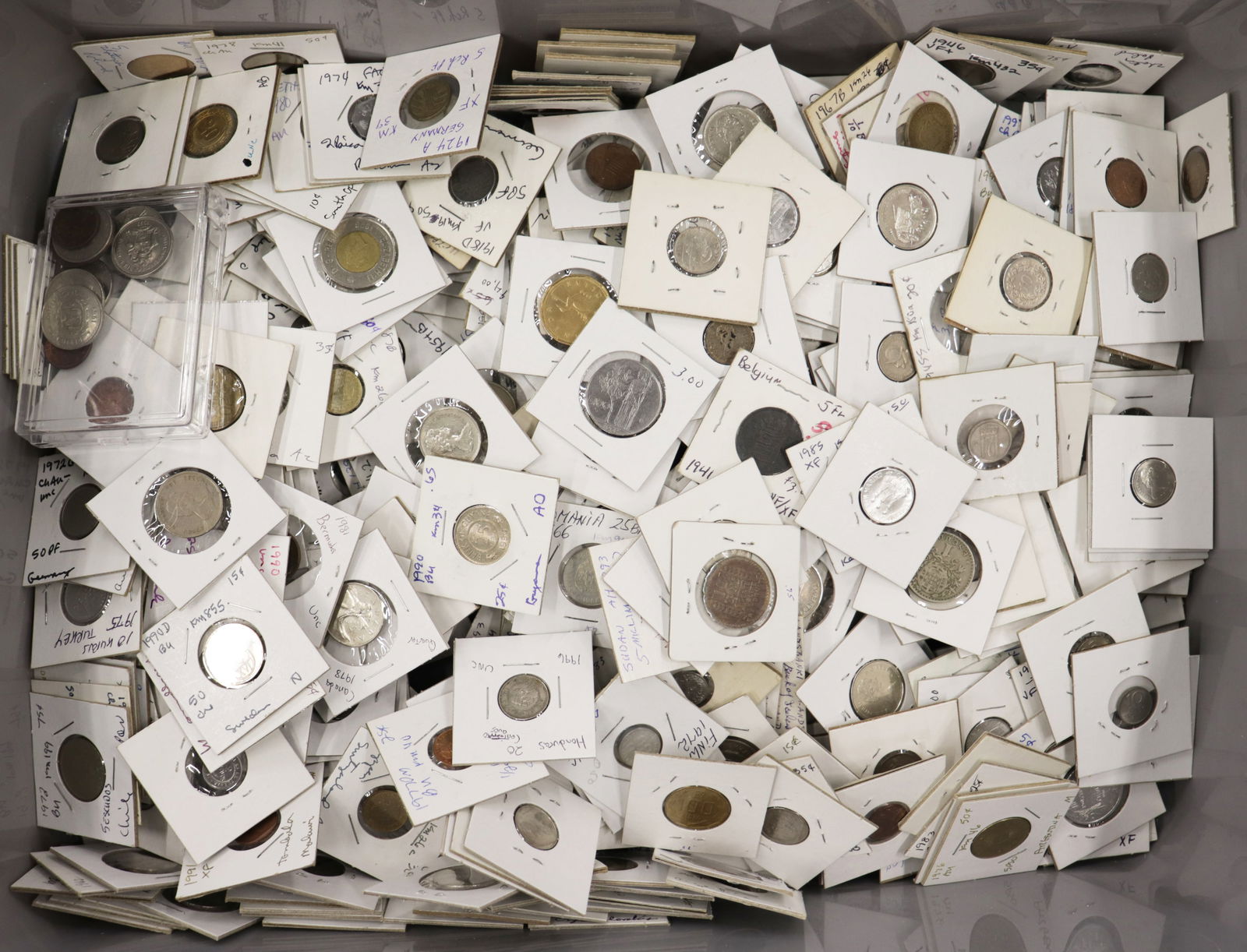 FOREIGN COIN COLLECTION (1 of 4)