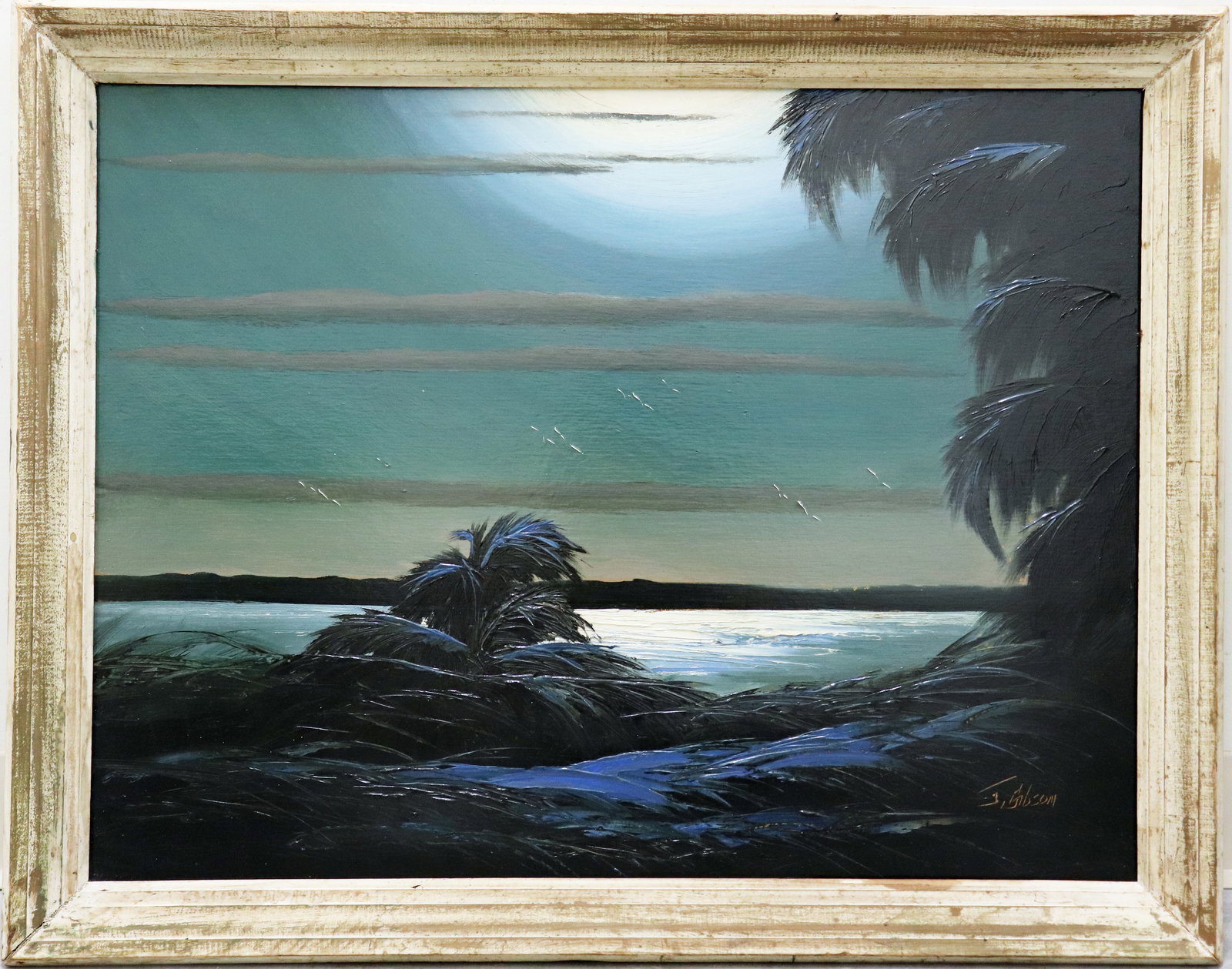 JAMES GIBSON BLUE RIVER HIGHWAYMEN PAINTING (1 of 6)