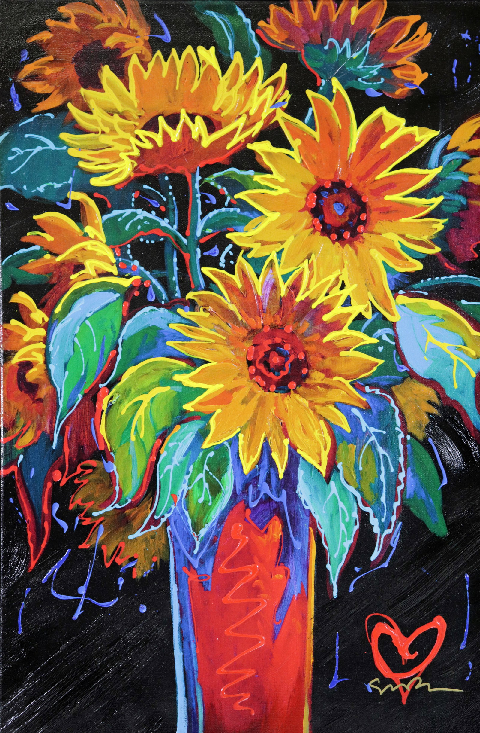 SIMON BULL "PLACE IN THE SUN" GICLEE ON CANVAS (1 of 4)