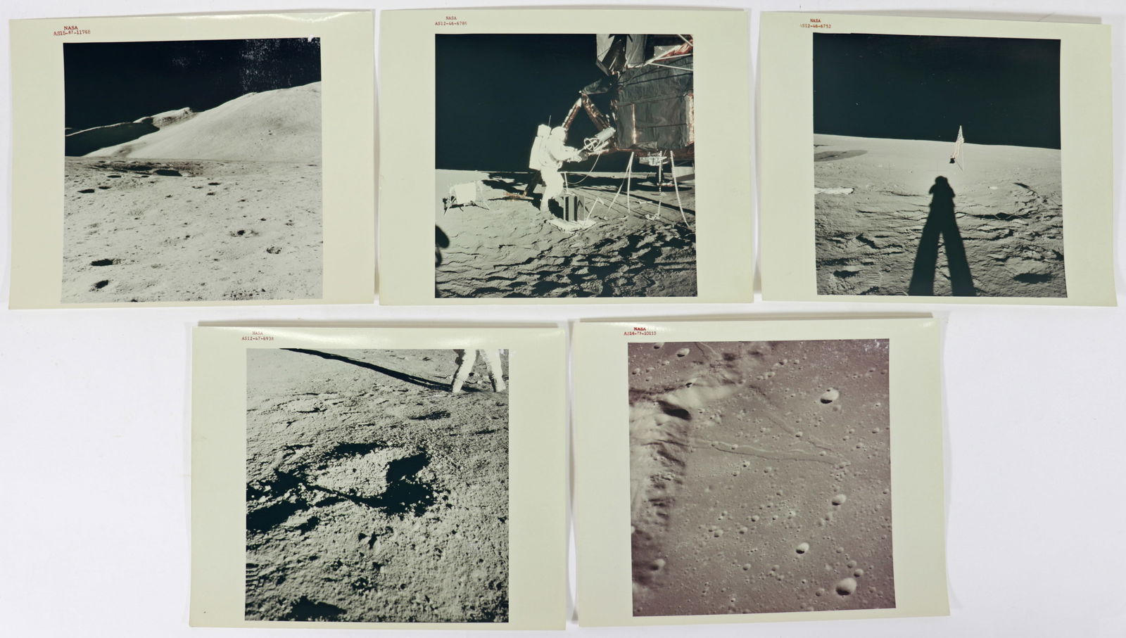 (5) APOLLO 12 MISSION NASA SPACE KODAK PHOTOS 1969 (1 of 5)