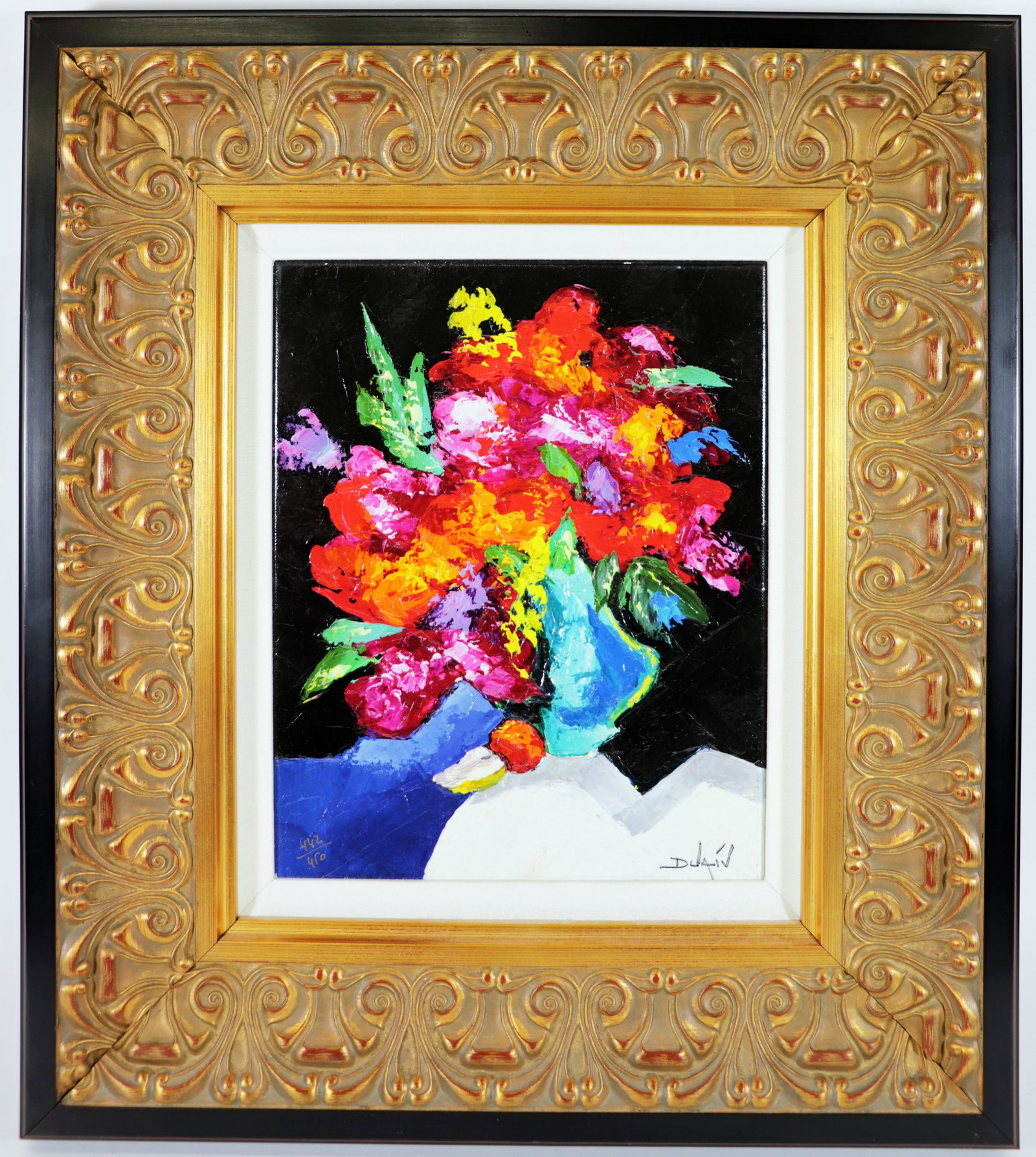 DUAIV "MODERN FLOWERS" GICLEE ON CANVAS (1 of 3)