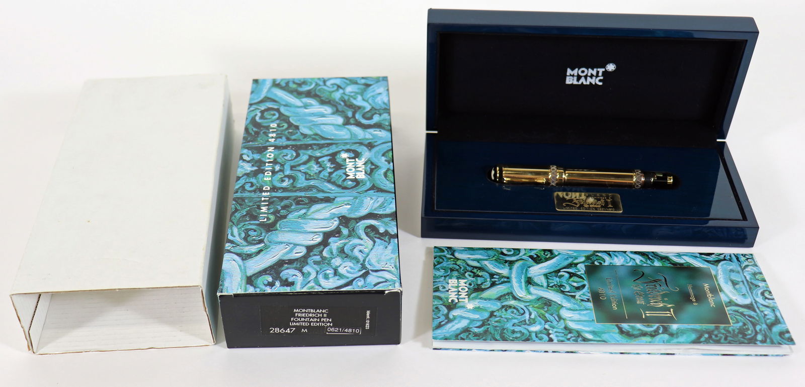 MONTBLANC FRIEDRICH II FOUNTAIN PEN W/ BOX (1 of 6)