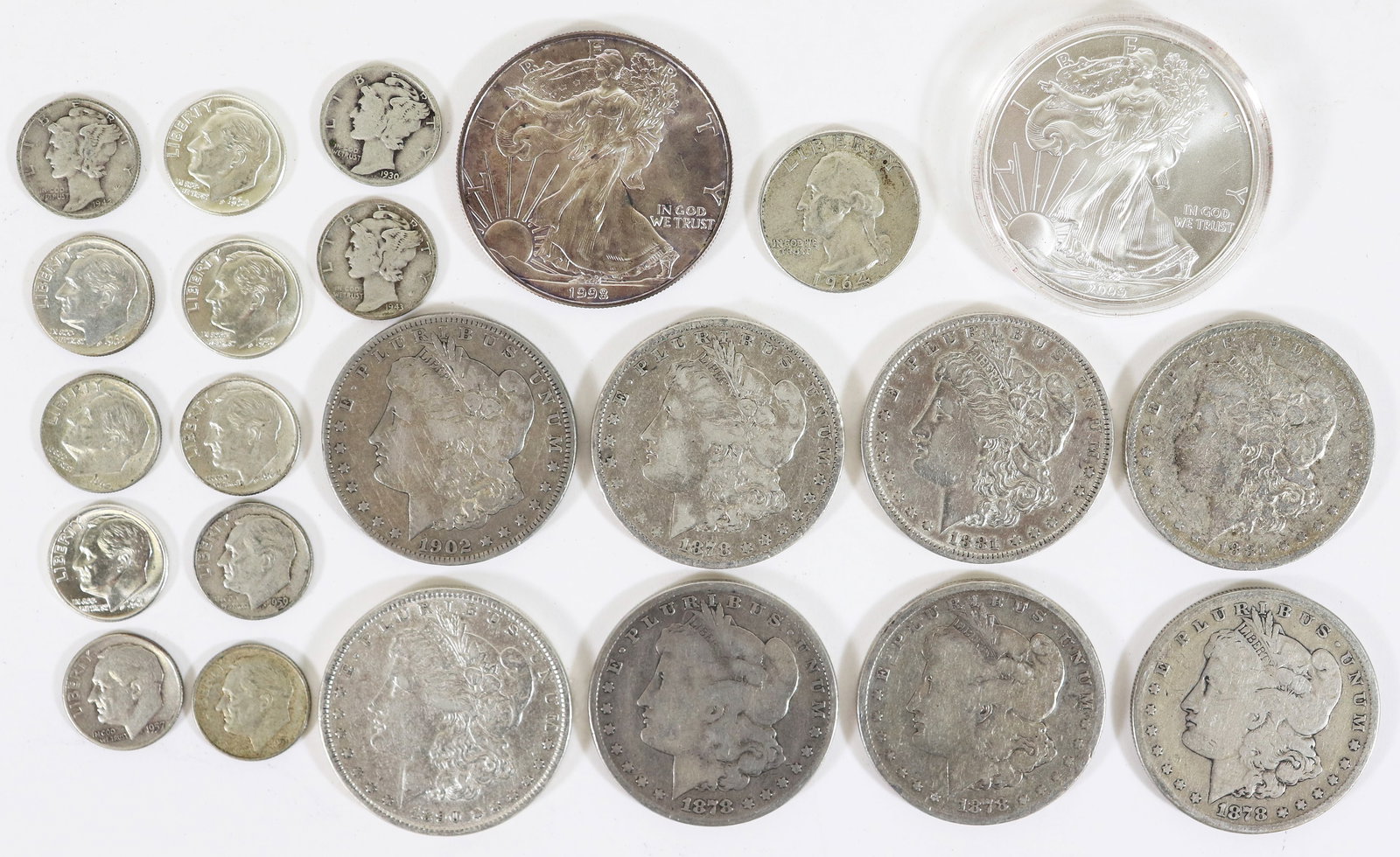 SILVER U.S. MORGAN DOLLAR & MORE COIN COLLECTION (1 of 4)