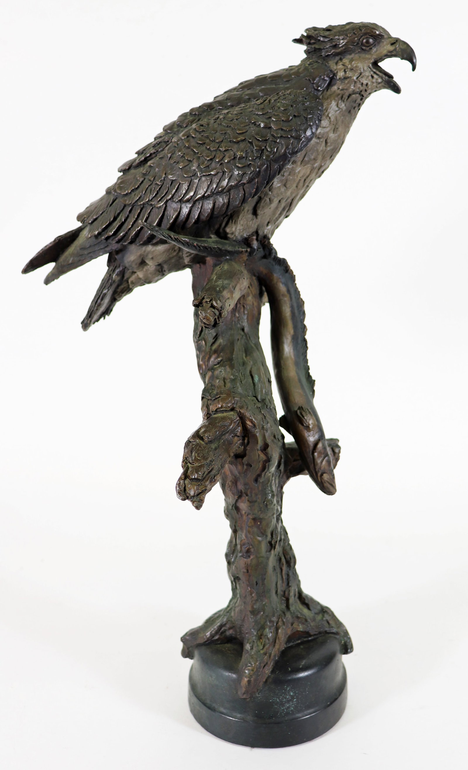 WILLIAM TURNER "OSPREY AND EEL" BRONZE (1 of 6)