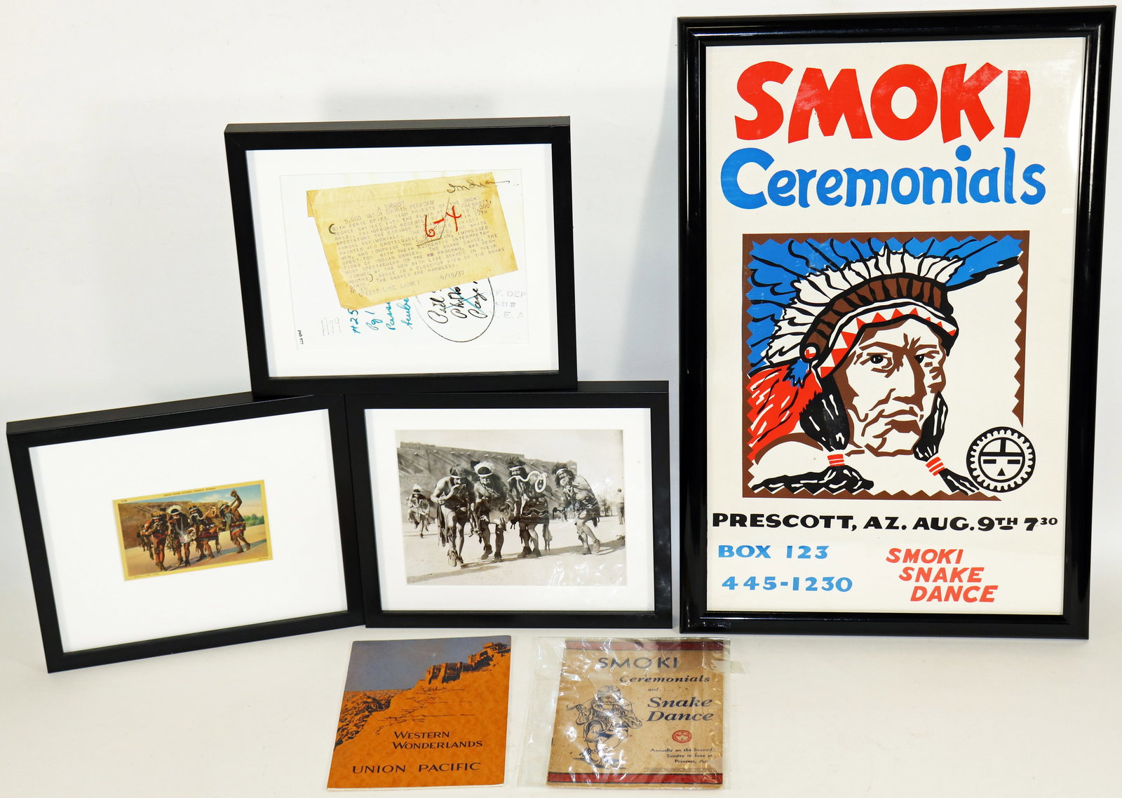 (6) SMOKI SNAKE DANCE CEREMONIAL MEMORABILIA (1 of 7)