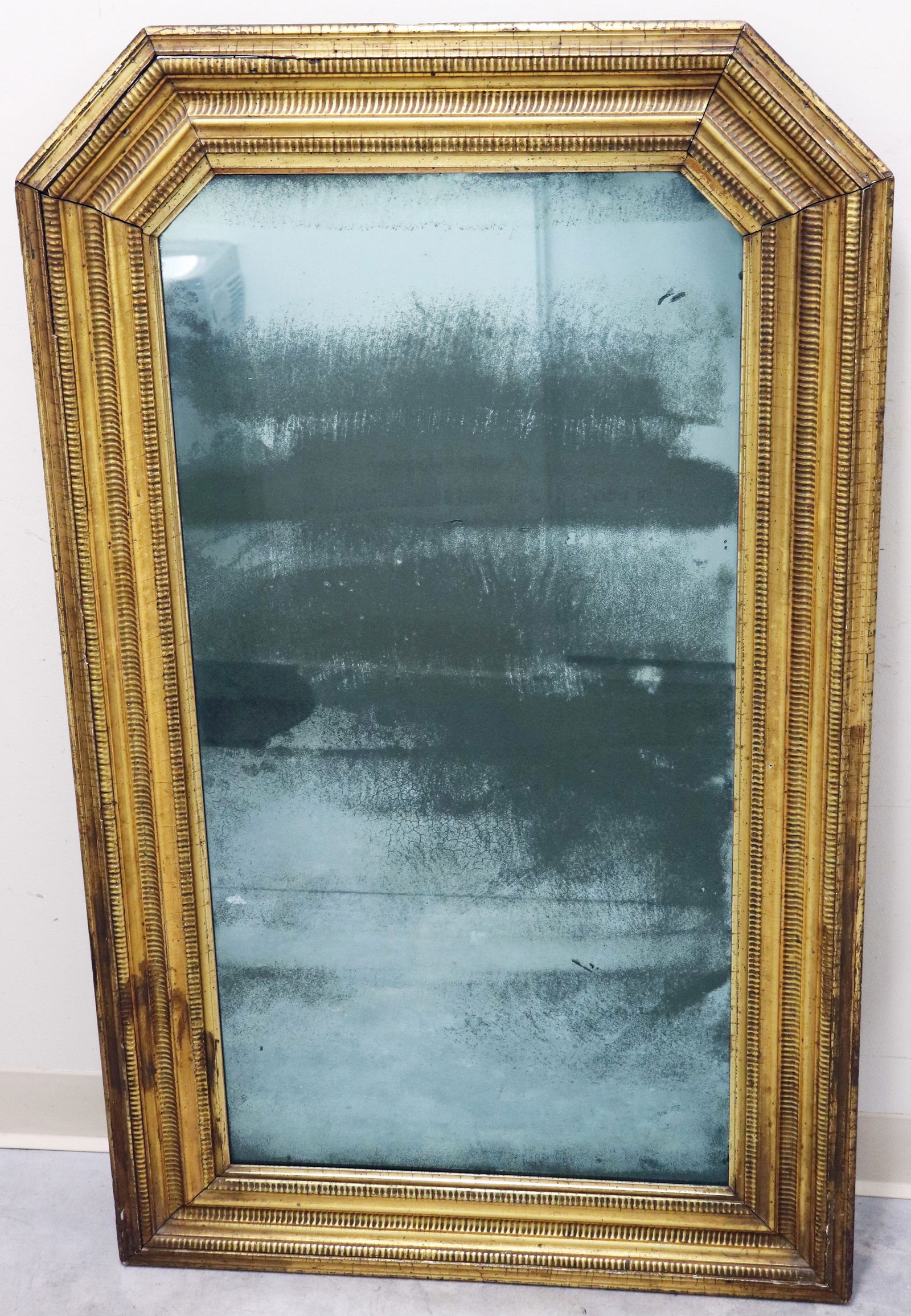 ANTIQUE GOLD LEAF WALL MIRROR (1 of 4)