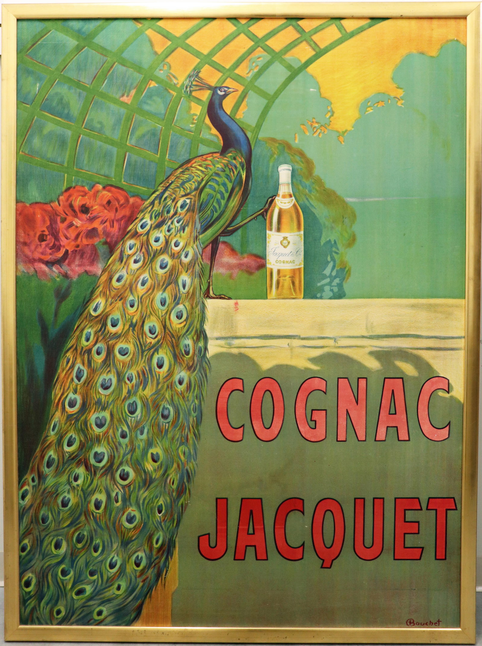 CAMILLE BOUCHET COGNAC JACQUET LITHOGRAPH (1 of 6)