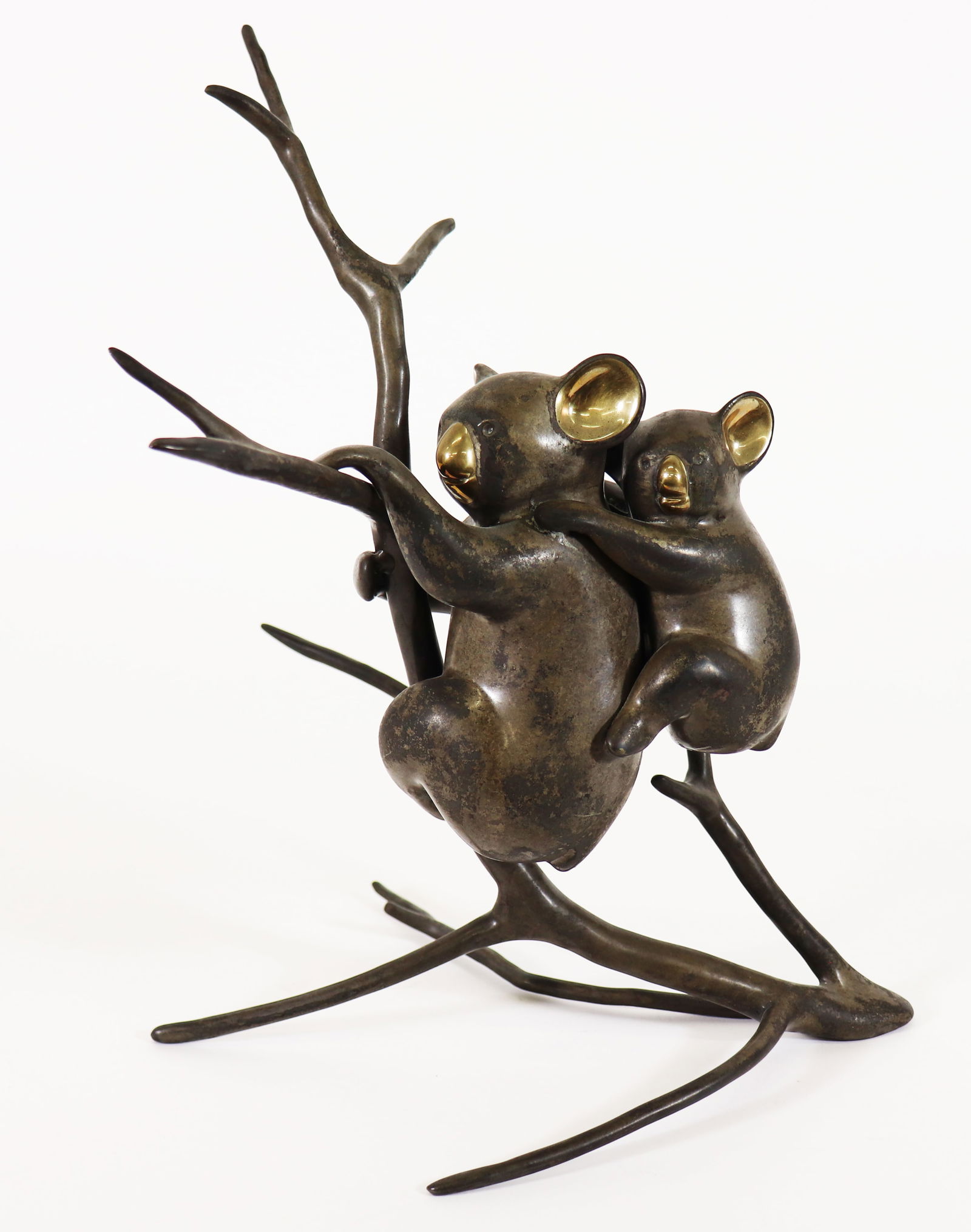 LOET VANDERVEEN BRONZE KOALA BEAR & BABY BRONZE (1 of 4)