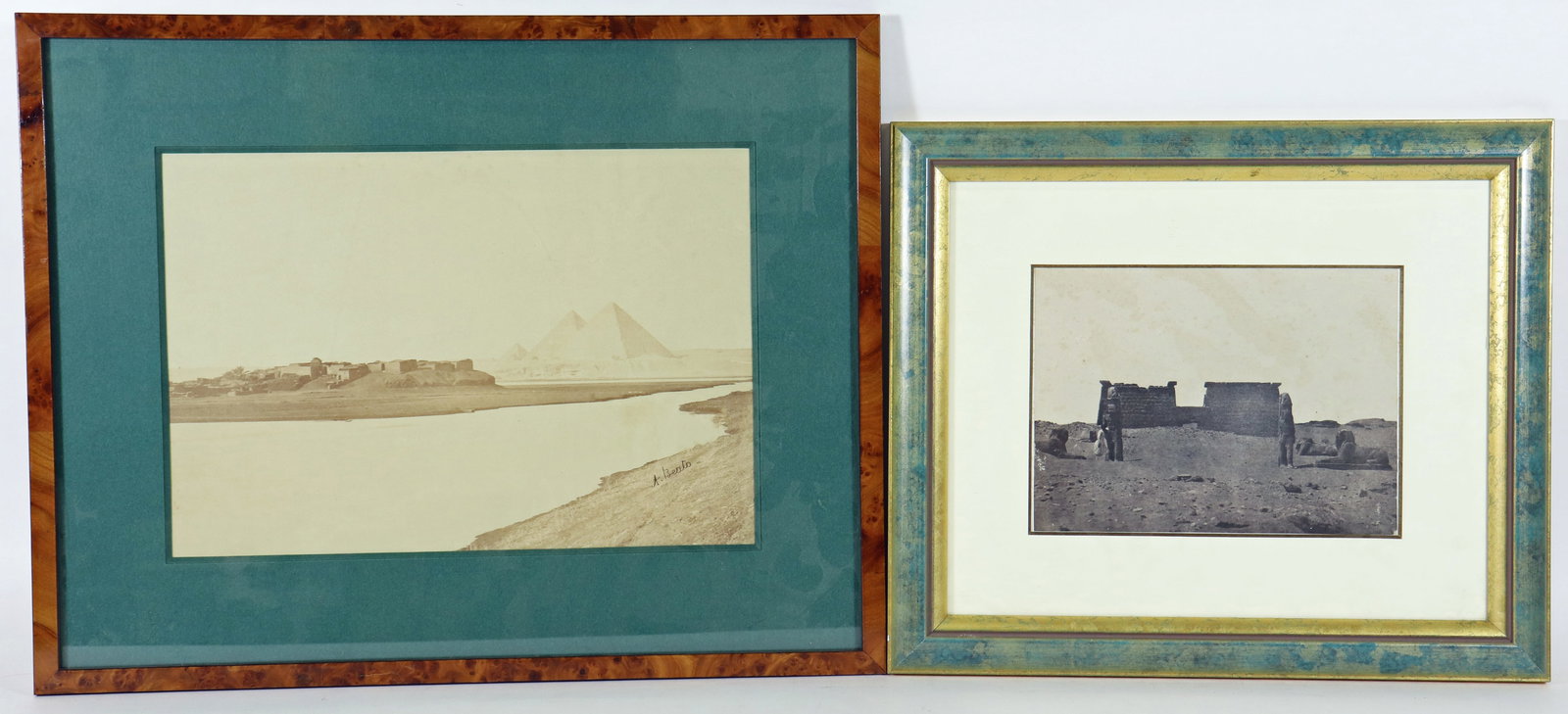 MAXIME DU CAMP, A. BEATO EGYPTIAN PHOTOGRAPHS (1 of 4)