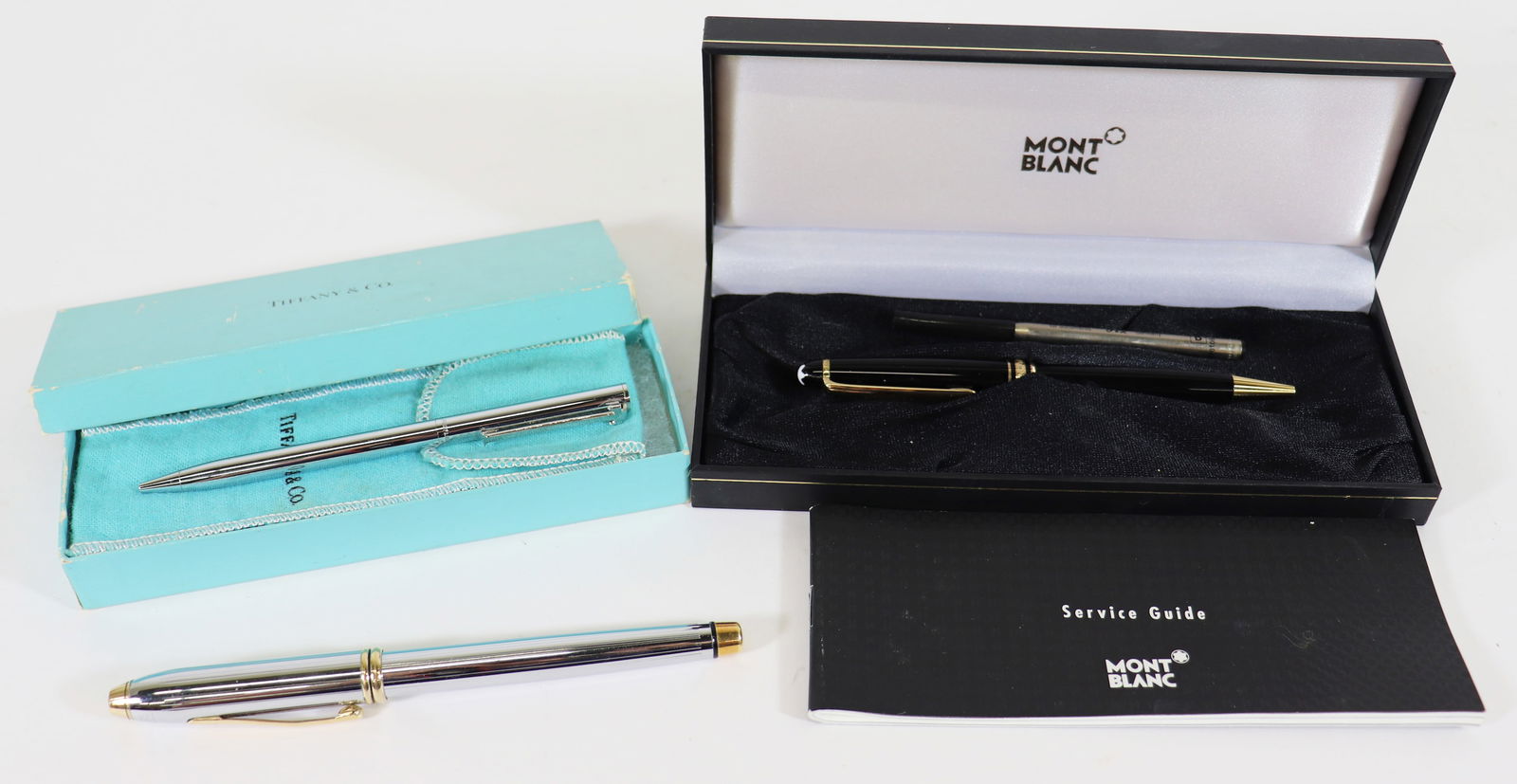 MONTBLANC, TIFFANY, & CROSS PENS (1 of 4)